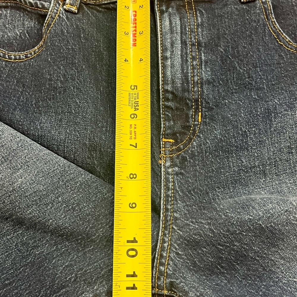 Talbots High Waist Straight Relaxed Jeans Womens 6 Michele Blue Medium Wash - Picture 8 of 11